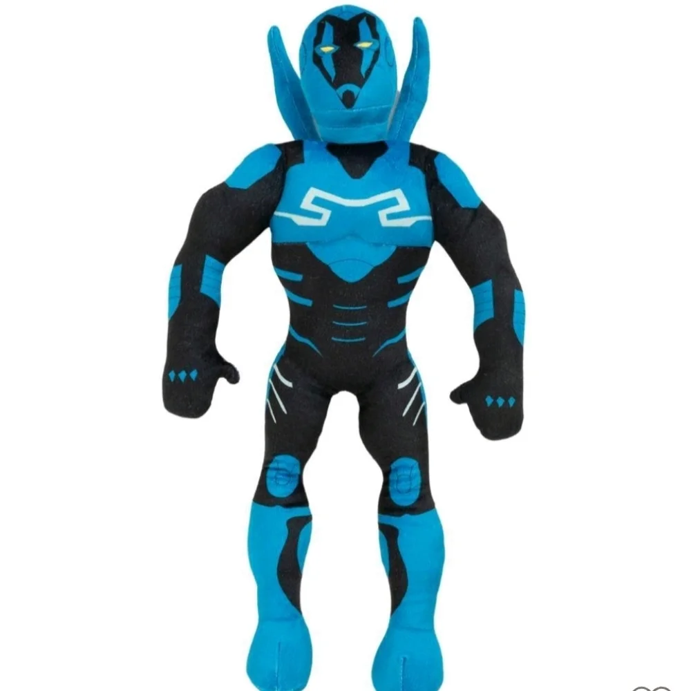Blue Beetle Kids' Throw Pillow